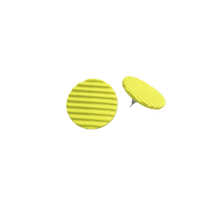 Σκουλαρίκια Από Πήλιο Υποαλλεργικά Sahara Yellow Moomoo  Αξεσουάρ